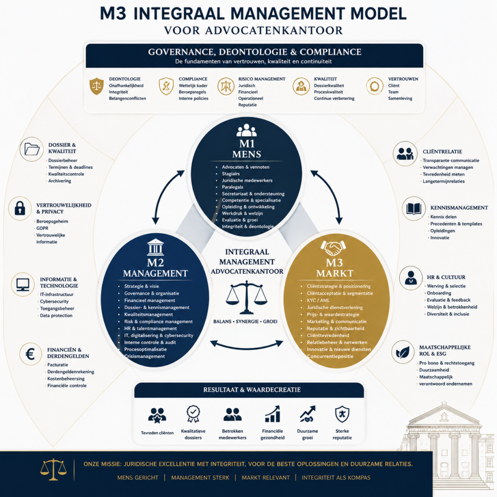 m3 integraal management model advocatenkantoren